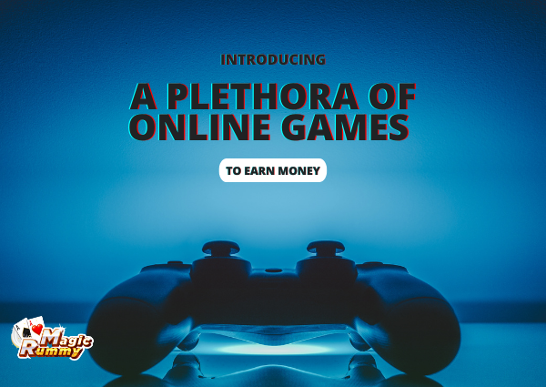 A Plethora of Online Games To Earn Money with logo